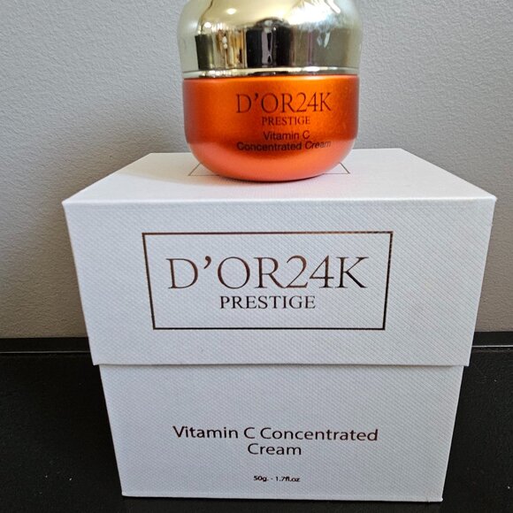 D'OR 24K VITAMIN C CONCENTRATED CREAM - 1.7 fl oz \ 50 ml- BRAND NEW - SEALED - Picture 1 of 7
